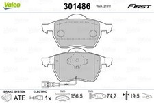 Front Disc Brake Pad Set VALEO