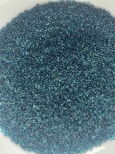 Micro Seed Beads, Loose, Love Beads,Turquoise Blue, 100g Jewellery Making Craft 