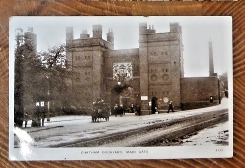 Postcard chatham naval - postcard,