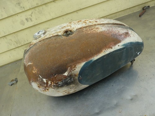 Project gas tank triumph - project,