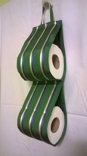 Fabric toilet roll - roll, holder