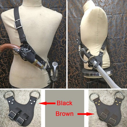 Pirate baldric gun sword - baldric,