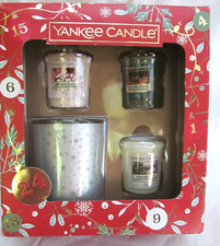 Yankee Candle Countdown To Christmas Votives & Glass Holder Set