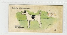 (Gd5601) Cope, Dogs of the World, (Scandinavian), #6 Smooth Fox Terrier 1912 VG