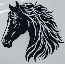 Horse Box Vinyl Sticker –