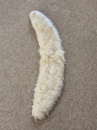 Ladies faux fur collar soft - faux,