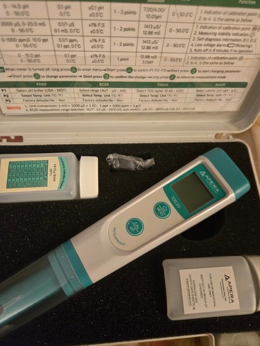 Apera water tester - water, tds20