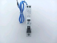 MK    H7937s RCBO 6kA SINGLE POLE TYPE   B    40 AMP 30mA 230V AC.