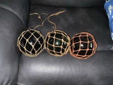 Three vintage or antique glass