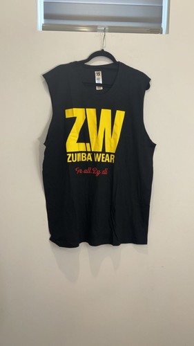 Zumba wear black sleeveless - black,