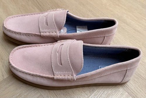 Next pink suede loafers - next,