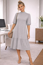 Soft Stretch Smart Midi Dress