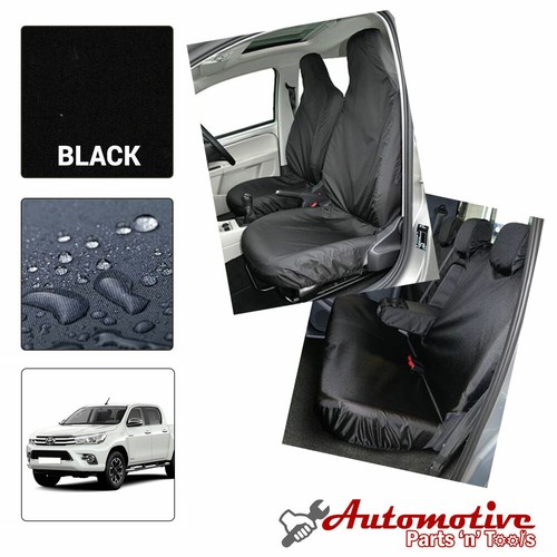 Black tailored seat covers - seat, for