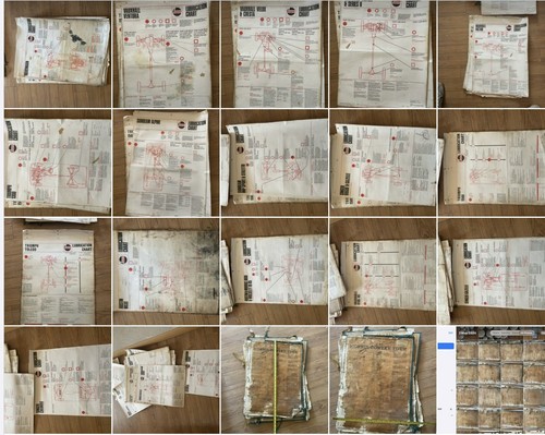 Lubrication charts vintage - charts,
