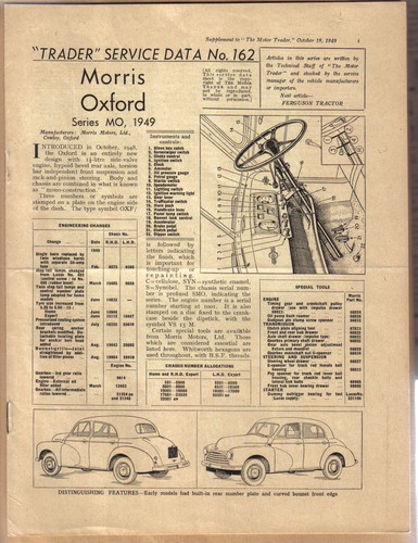 Morris oxford series 1949 - morris,