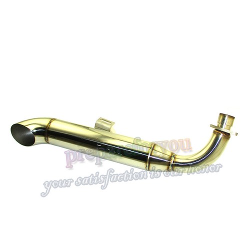 Stainless steel exhaust - stainless,