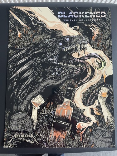 Metallica blackened whiskey - blackened,