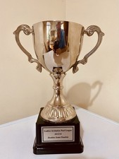 Big silver trophy - trophy, 9”