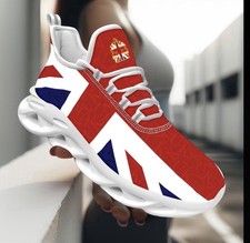 Union Jack Printed Trainers