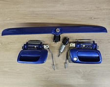 Vauxhall Astra G Mk4 Coupe Bertone Lock Set & Handles Blue Z20let Turbo Z22se
