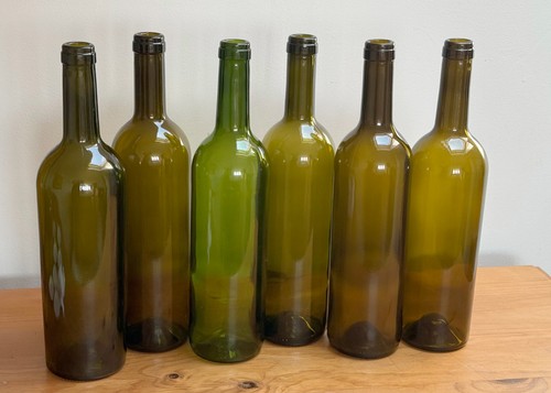 Mixed green empty wine - 6,