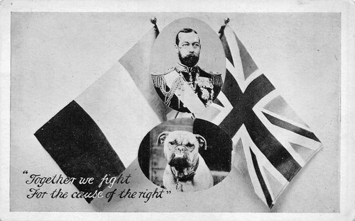 Postcard military patriotic - postcard,