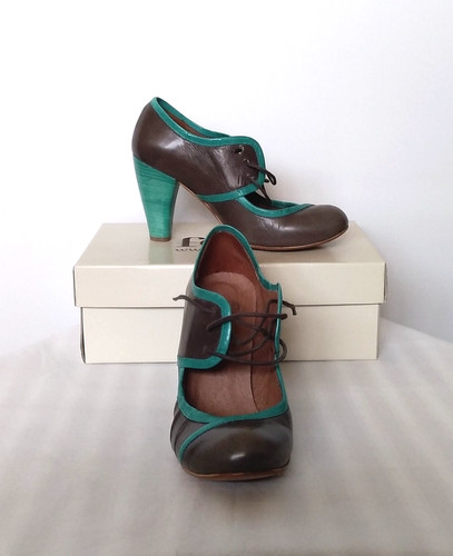 Faith grey leather trimmed - leather,