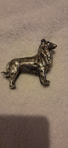 Lovely metal collie - metal, dog
