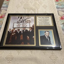 Rat Pack Framed Work 11/14 inches 