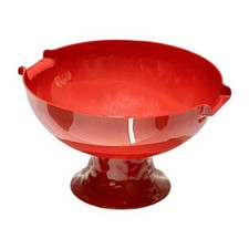 Pedestal Fruit Bowl Footed Fruit Serving Bowl for Wedding Banquet Table