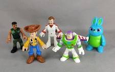 imaginext DISNEY TOY STORY - 5 Action Figure  Disney Pixar bundle woody buzz