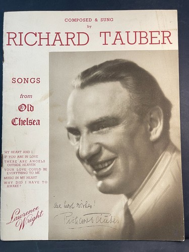 Richard tauber songs from - tauber,