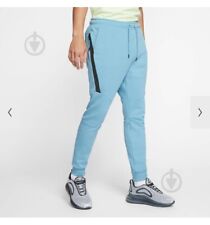 Nike 805162-425 Tech Fleece mens baby blue sweatpants joggers tracksuit bottoms