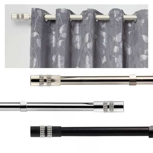 Extendable curtain poles with - extendable,