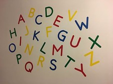 Nursery Alphabet Wall Stickers