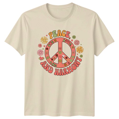 Peace love and harmony - love, hippie