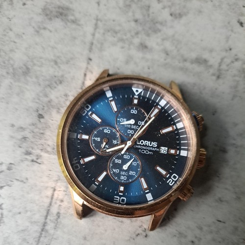 Lorus chronograph navy - , dial