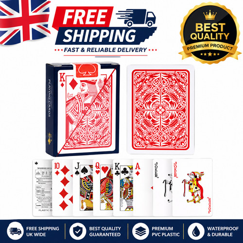 Waterproof playing cards pvc - waterproof,