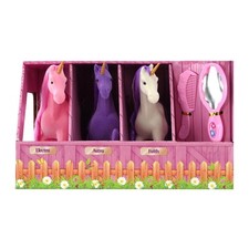 Unicorns in Stable Play Set