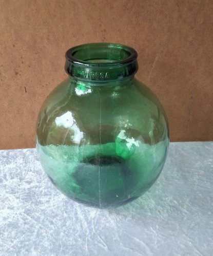 Viresa green glass - viresa, bottle