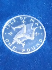 Pobjoy Mint Isle of Man Silver Proof with Coa