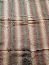 Pair Of Vintage Striped Brown