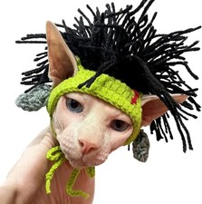 Funny cat hat, hairless cat Sphinx headwear decoration and costume change