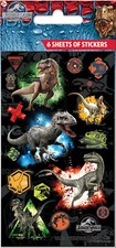 Jurassic World Party Stickers