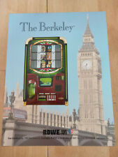 Rowe Ami Berkeley Laserstar CD Wallbox Jukebox Sales Brochure / Flyer / Pamphlet