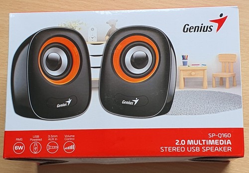 Genius q160 stereo - genius,