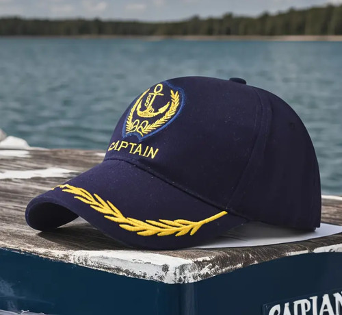 Nautical cap yacht - yacht, captain