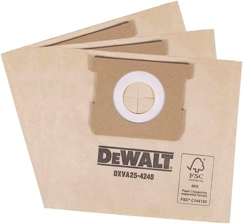 Dewalt dxva25 4240 dust bags - dxva25-4240,