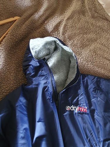 Dryrobe advance black blue - dryrobe, black/blue