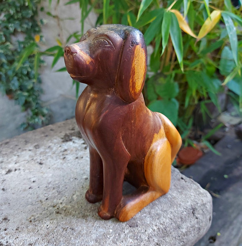 Hand carved polished - polished, wood